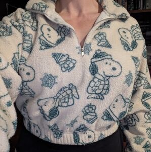 Peanuts fleece top